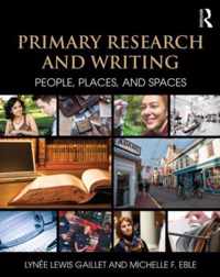 Primary Research and Writing