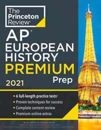 Princeton Review AP European History Premium Prep, 2021