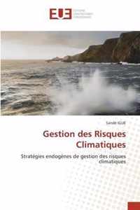 Gestion des Risques Climatiques