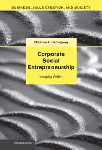 Corporate Social Entrepreneurship