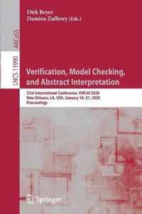 Verification, Model Checking, and Abstract Interpretation