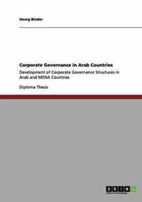 Corporate Governance in Arab Countries