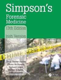 Simpson's Forensic Medicine, 13th Edition