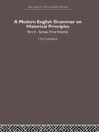 A Modern English Grammar on Historical Principles