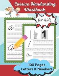 Cursive Handwriting Workbook For Kids