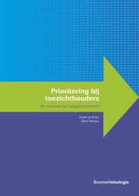 Prioritering bij toezichthouders - E.A. de Bruijn, G. Teisman - Paperback (9789462369986)