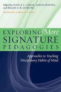 Exploring More Signature Pedagogies