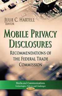 Mobile Privacy Disclosures