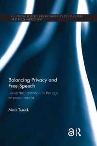 Balancing Privacy and Free Speech