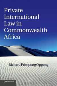 Private International Law in Commonwealth Africa