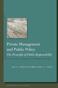 Private Management and Public Policy