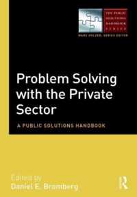 Problem Solving with the Private Sector: A Public Solutions Handbook