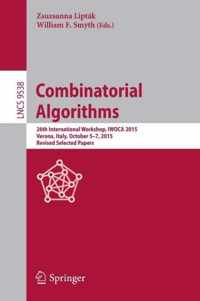 Combinatorial Algorithms