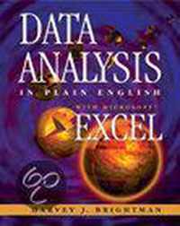 Data Analysis In Plain English with Microsoft Excel