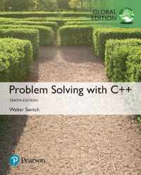 Problem Solving with C++ plus Pearson MyLab Programming with Pearson eText, Global Edition