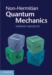 Non-Hermitian Quantum Mechanics