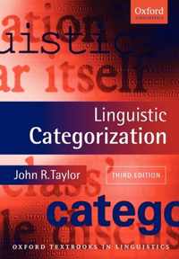 Linguistic Categorization