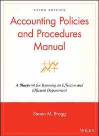 Accounting Policies and Procedures Manual