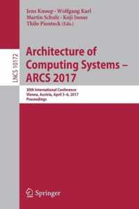 Architecture of Computing Systems - ARCS 2017