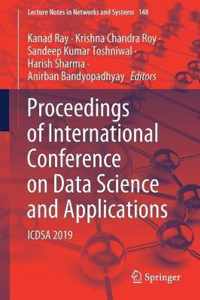 Proceedings of International Conference on Data Science and Applications