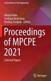 Proceedings of MPCPE 2021