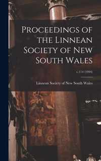 Proceedings of the Linnean Society of New South Wales; v.114 (1994)