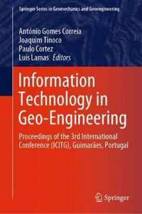 Information Technology in Geo-Engineering : Proceedings of the 3rd International Conference (ICITG), Guimaraes, Portugal