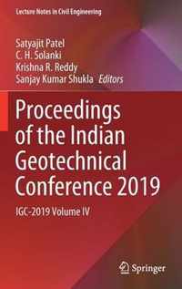 Proceedings of the Indian Geotechnical Conference 2019