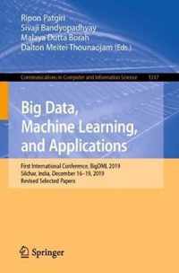 Big Data, Machine Learning, and Applications