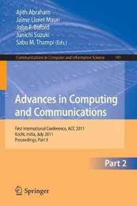 Advances in Computing and Communications Part II