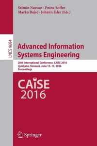 Advanced Information Systems Engineering