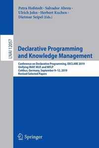 Declarative Programming and Knowledge Management