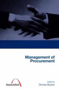 Management of Procurement (construction management series) (student paperbacks)