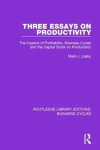 Three Essays on Productivity