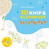 3D Knip- en kleurboek