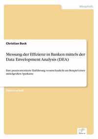 Messung der Effizienz in Banken mittels der Data Envelopment Analysis (DEA)