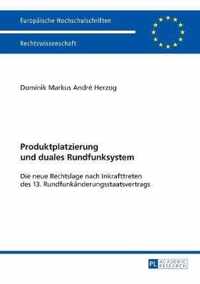 Produktplatzierung und duales Rundfunksystem