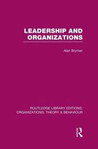 Leadership and Organizations (RLE