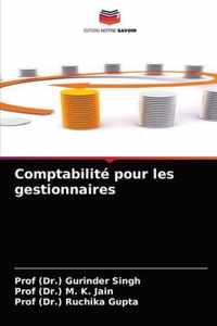 Comptabilite pour les gestionnaires