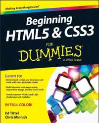 Beginning HTML5 & CSS3 For Dummies