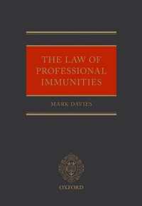 The Law of Professional Immunities