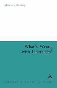 What'S Wrong With Liberalism?