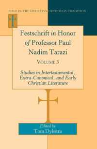 Festschrift in Honor of Professor Paul Nadim Tarazi