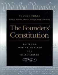 Founders' Constitution, Volume 3