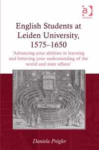 English Students at Leiden University, 1575-1650