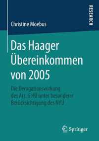 Das Haager Übereinkommen von 2005