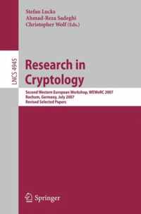 Research in Cryptology