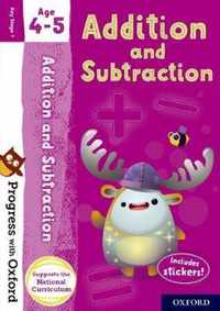 Progress with Oxford: Addition and Subtraction Age 4-5