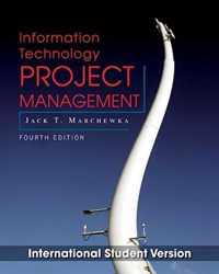 Information Technology Project Management