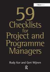 59 Checklists for Project and Programme Managers